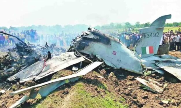 India ka IAF Jaguar fighter jet Rajasthan mein crash kar gaya