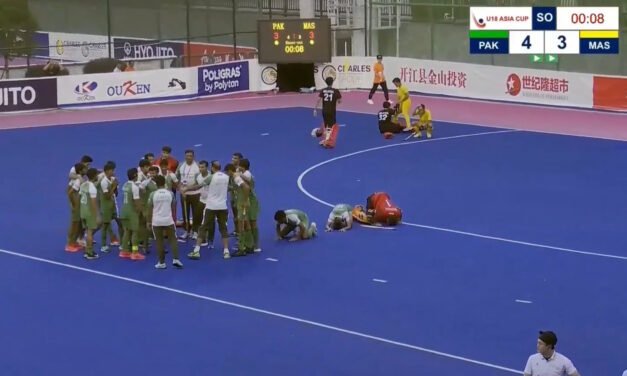 Pakistan Malaysia ko hara kar U-18 Asia Hockey Cup ke Final main pohanch gya