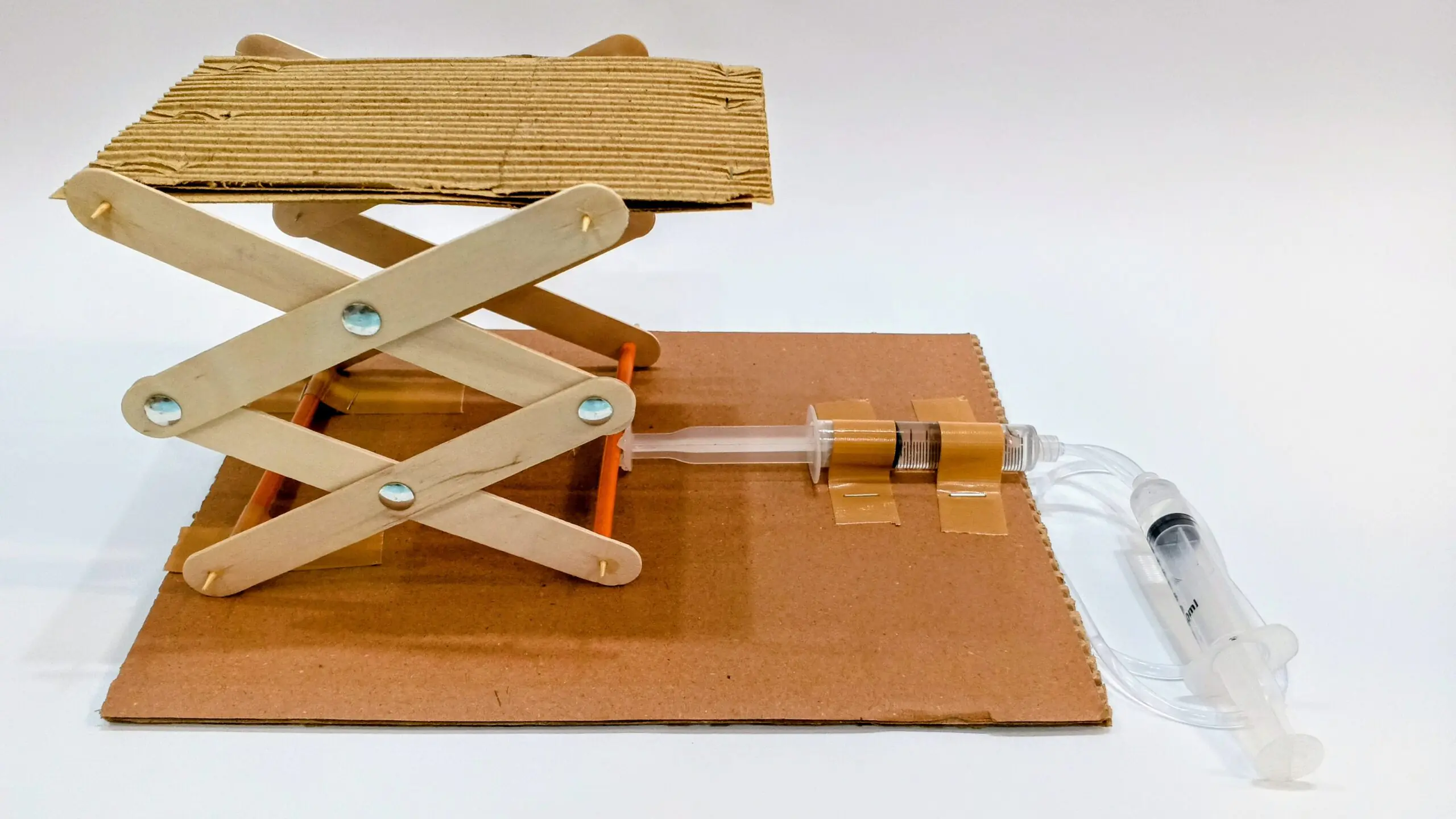 Hydraulic Lift Science Project for School