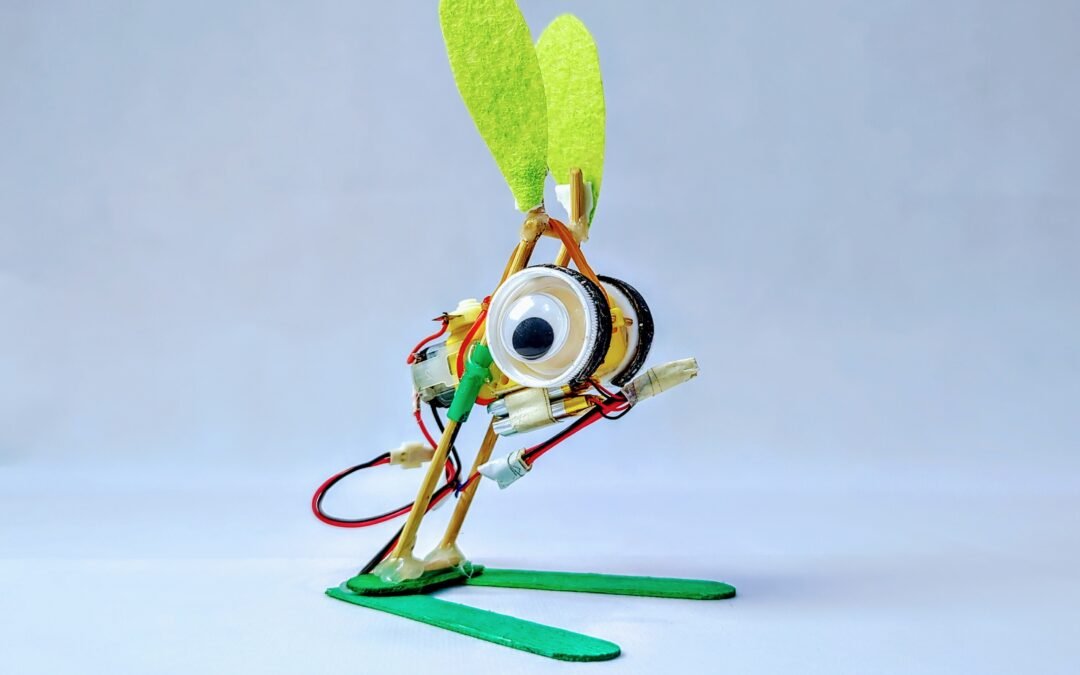 Jumping Robot Friction Grip Jump Mechanism