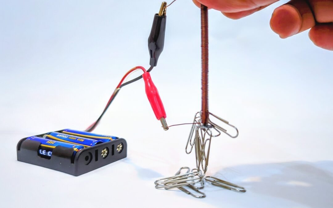 DIY Electromagnet Using Batteries and Copper Wire