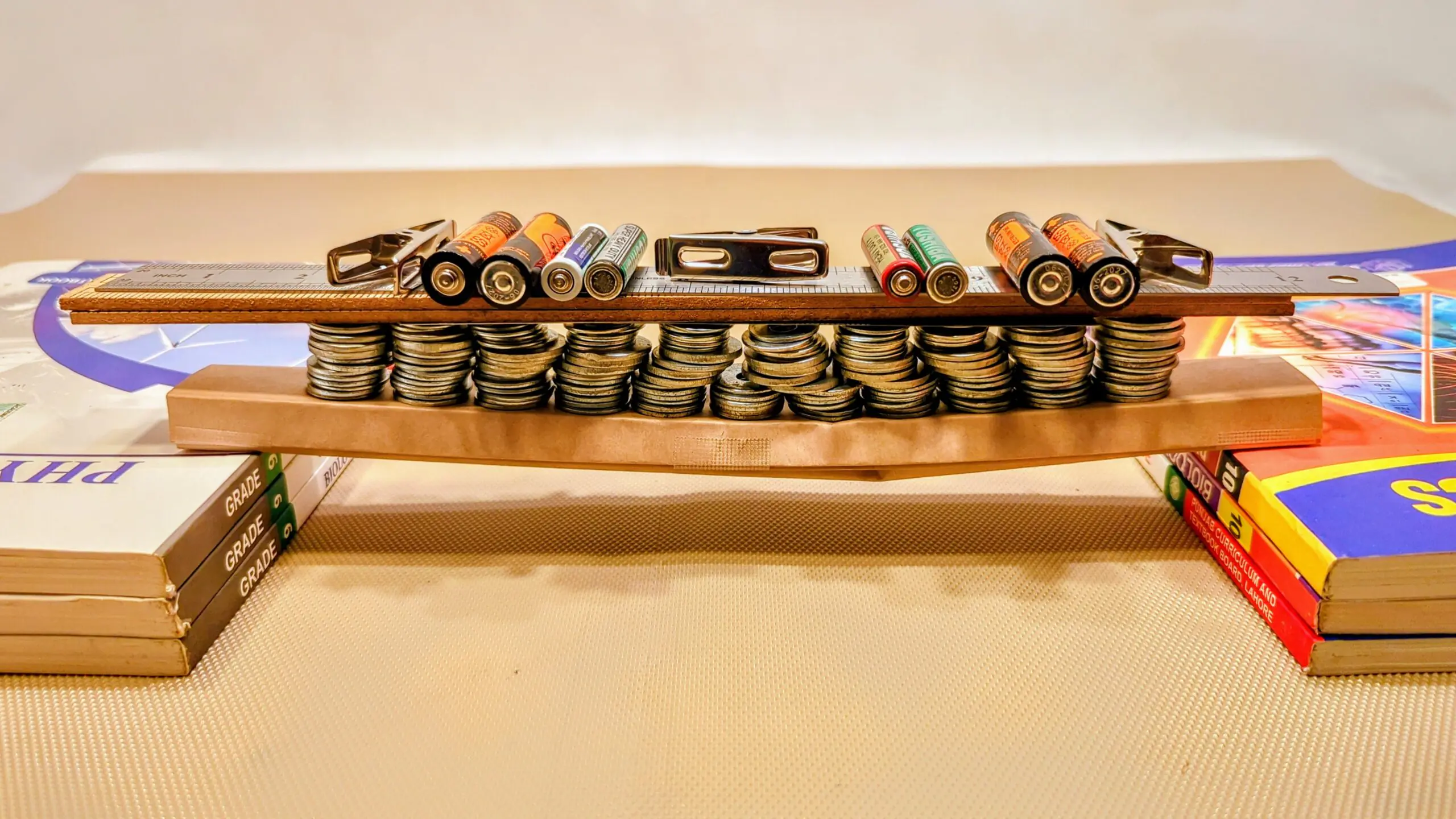 Accordion Channel Sandwich Super Strong Paper Bridge