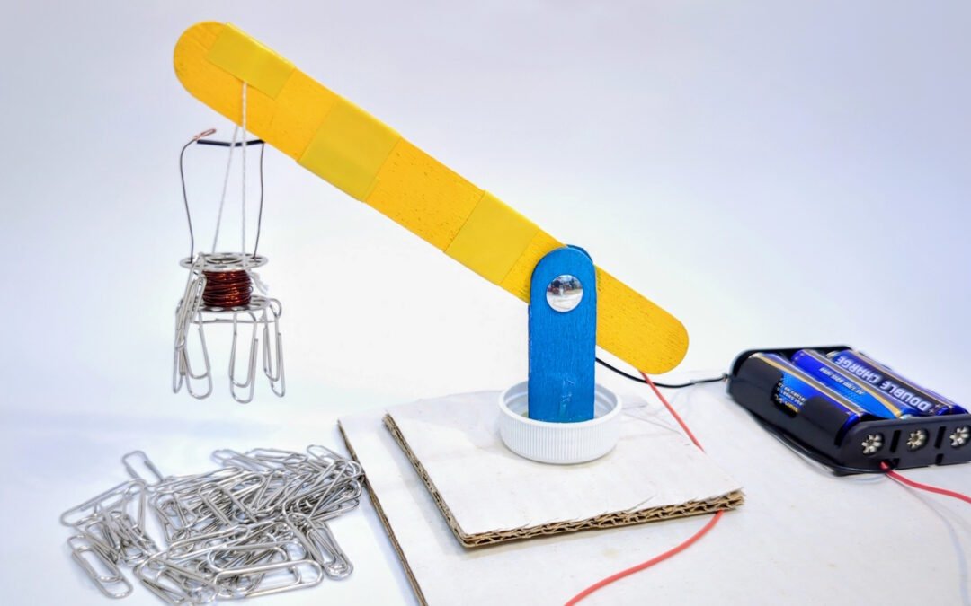 DIY Electromagnetic Lifter Crane