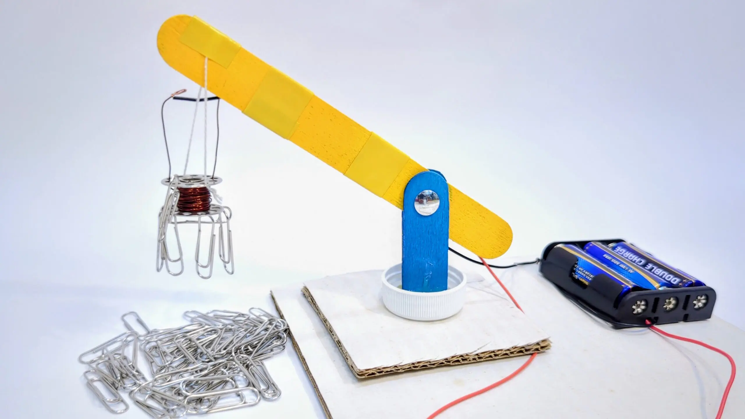 DIY Electromagnetic Lifter Crane
