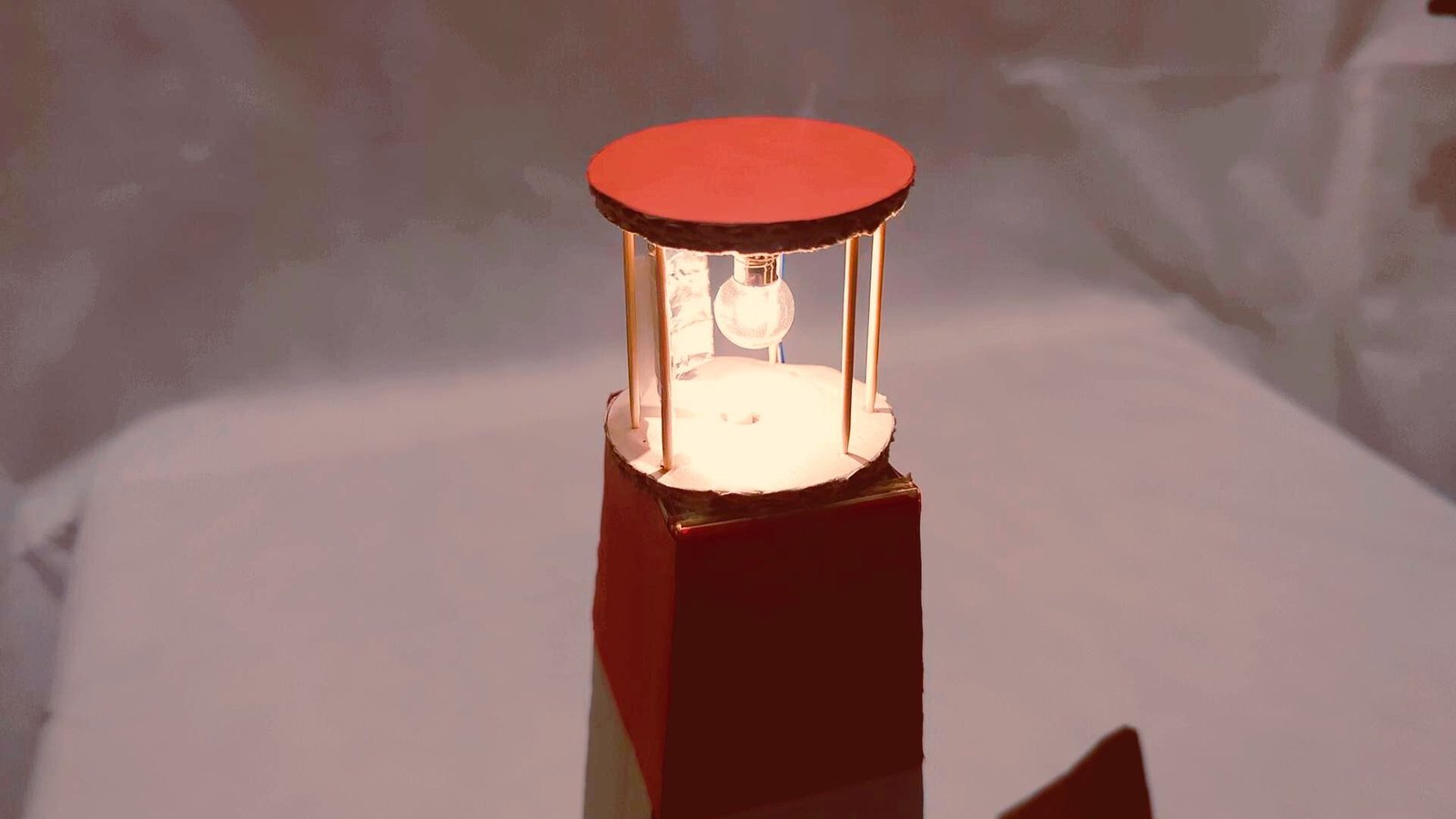 Lighthouse Model Rotating Light Science Project